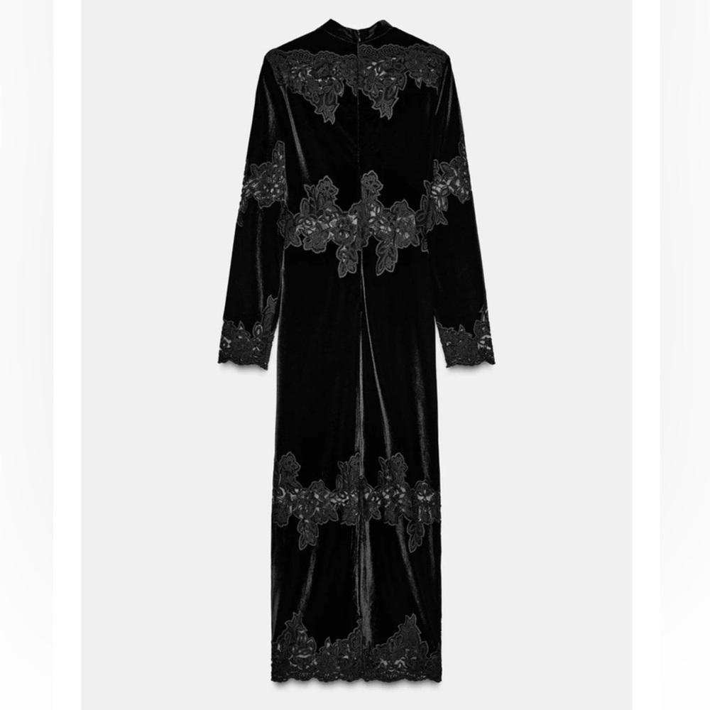Zara Lace Detail Dress - Picture 2 of 5